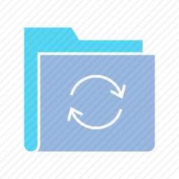 文件夹同步图标