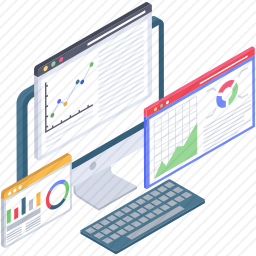 资料分析图标