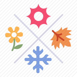 <em>季节</em>图标