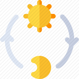 白天和夜晚图标