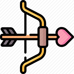 丘比特弓箭图标
