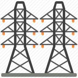 输电线路铁塔图标