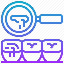 牙科检查图标