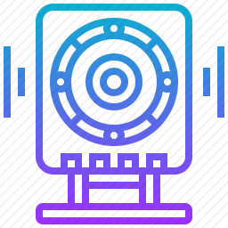 闭路电视摄像机图标