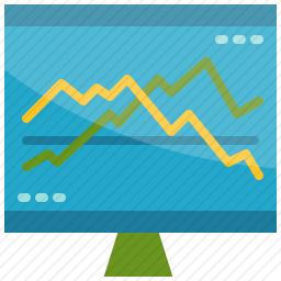 电脑图表图标