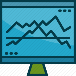 电脑图表图标