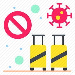 禁止出行图标