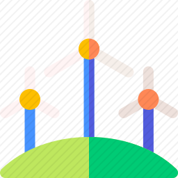 风力发电机组图标