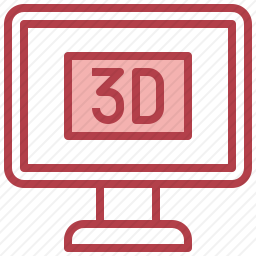 3D电影图标