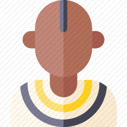 非洲男人图标