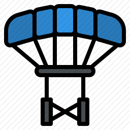 降落伞图标