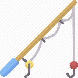 钓鱼杆图标