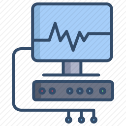心电图监测器图标