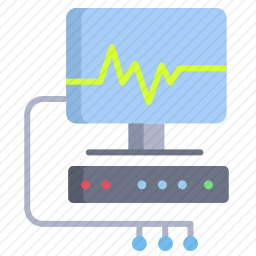 心电图监测器图标