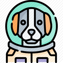 太空狗狗图标
