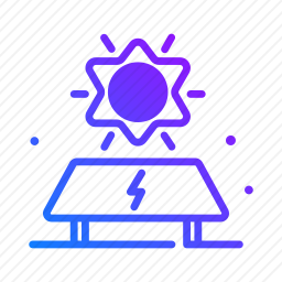 太阳能电池图标