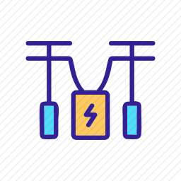 输电线路铁塔图标
