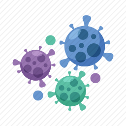 冠状病毒图标
