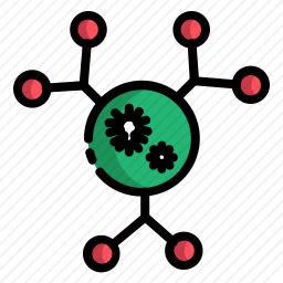 冠状病毒图标