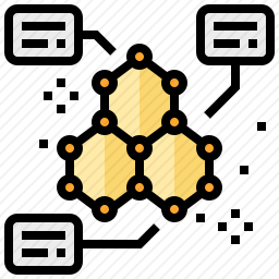 分子结构图标