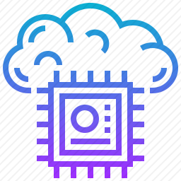 数据芯片图标