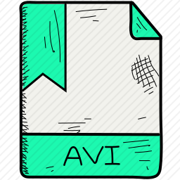 <em>AVI</em>文件图标