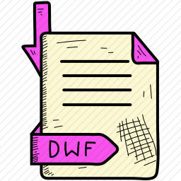 <em>DWF</em>文件图标