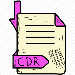 <em>CDR</em><em>文件</em>图标