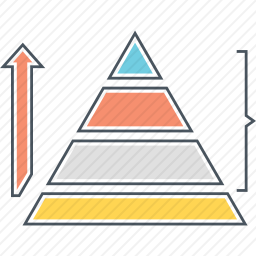 金字塔图标
