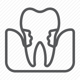 牙周炎图标