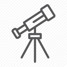 <em>天文望远镜</em>图标