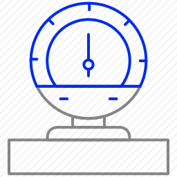 <em>压力计</em>图标