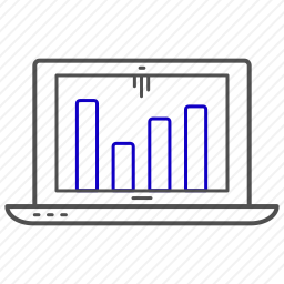 电脑图表图标