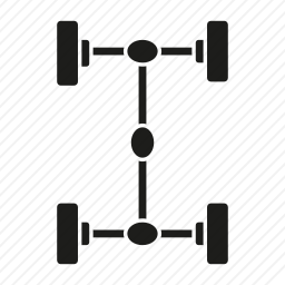 车轴图标