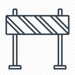 路障图标
