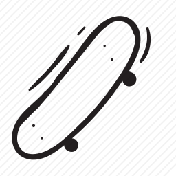 滑板图标