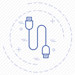 数据线图标
