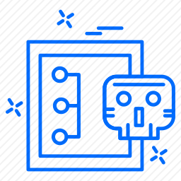 网络犯罪图标