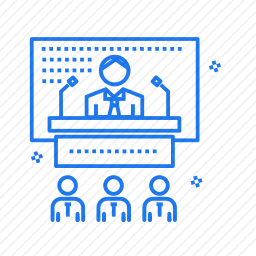 演讲图标