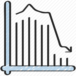 市场波动图标