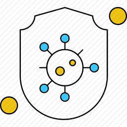 病毒防疫图标