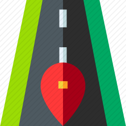公路位置图标