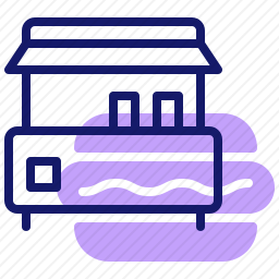 食品摊位图标