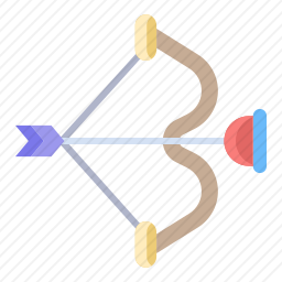 弓和箭图标