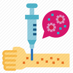 疫苗注射图标