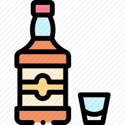 威士忌酒图标