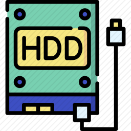 硬盘驱动器图标