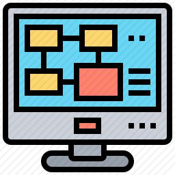 工作流程图标