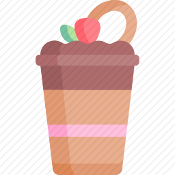 <em>巧克力</em><em>冰淇淋</em>饮料图标