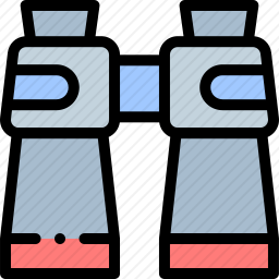 双筒望远镜图标